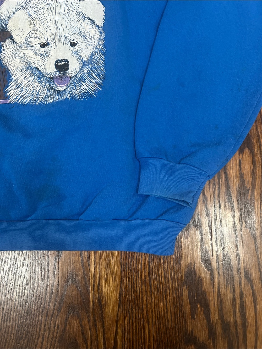 Vintage 90s Puppy Dog Sweatshirt - Picture 5 of 11